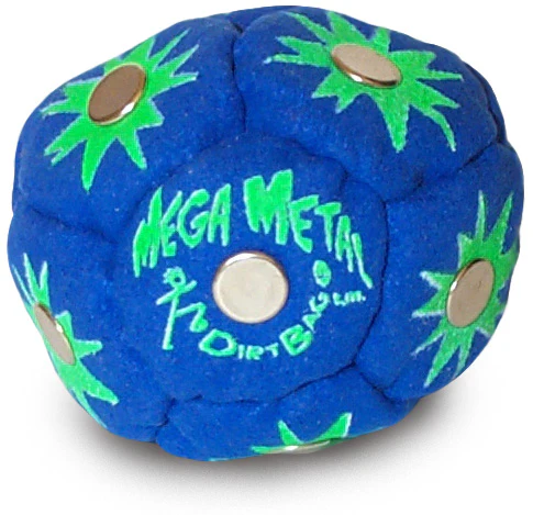 World Footbag Dirt Bag Mega Metal Foot Bag Hacky Sack - Image 3