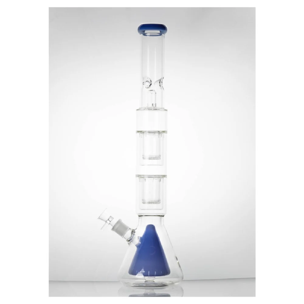 Dual Inverted Showerhead with Pyramid Perc Water Pipe - Image 2
