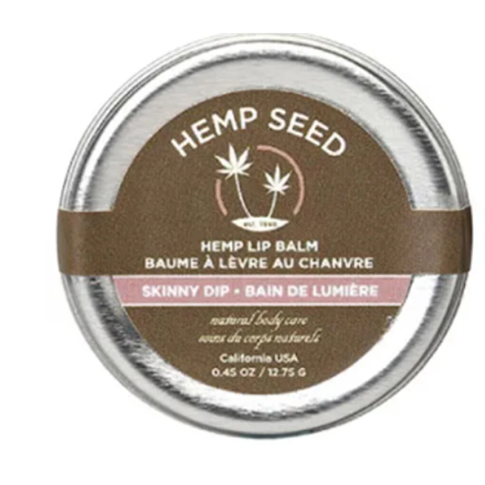 Earthly Body Hemp Seed Lip Balm Tin - Skinny Dip