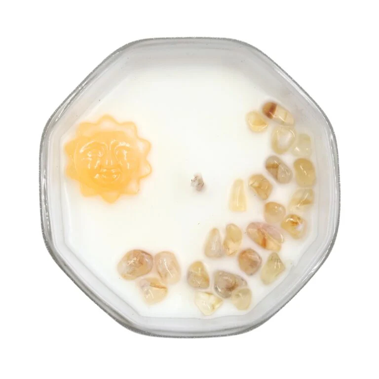 Earth's Elements Sun Crystal Candle - Image 2