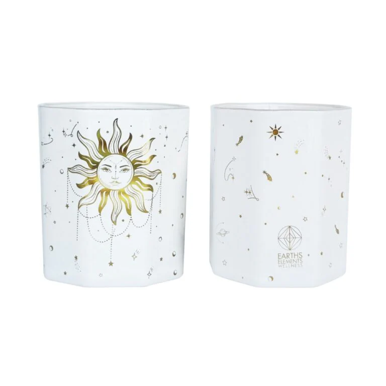 Earth's Elements Sun Crystal Candle - Image 3