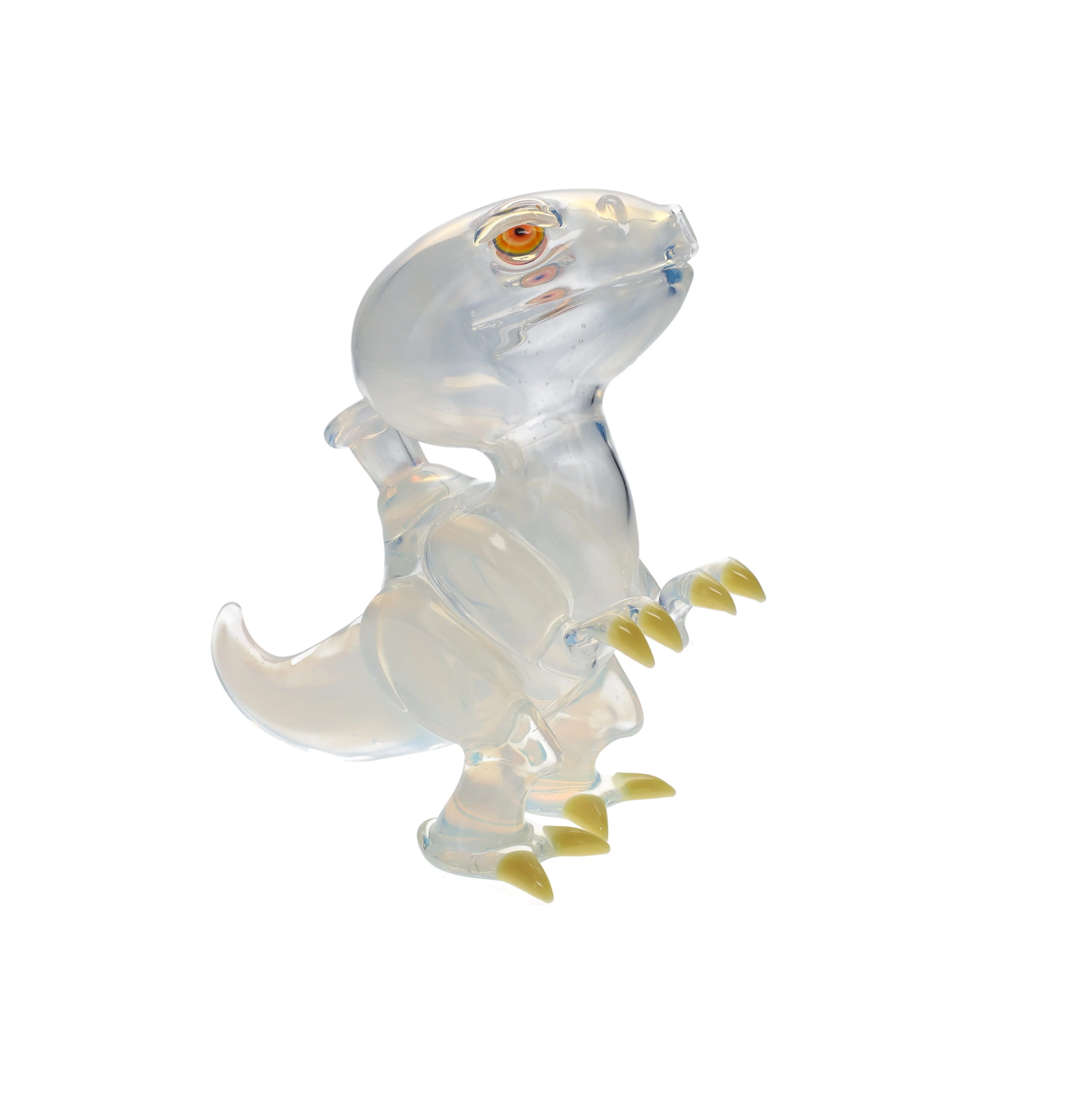 Elbo Glass Closed Mouth Raptor Rig - Secret White - Image 3