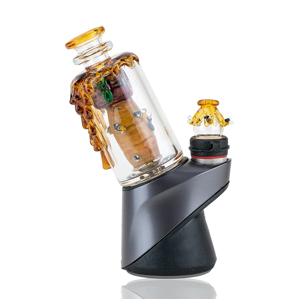Empire Glass "Save The Bees" Peak Top + Carb Cap