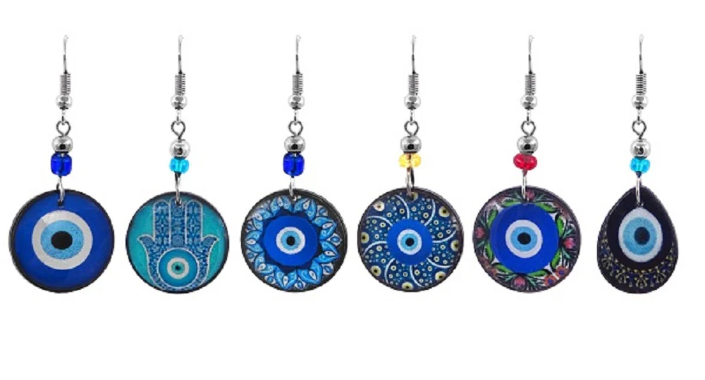 Evil Eye Earrings - Image 3