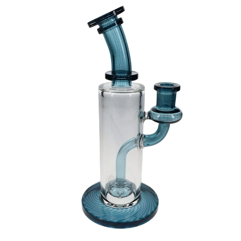 Fat Boy Glass Color Straight Rig - Blue Stardust - Image 3