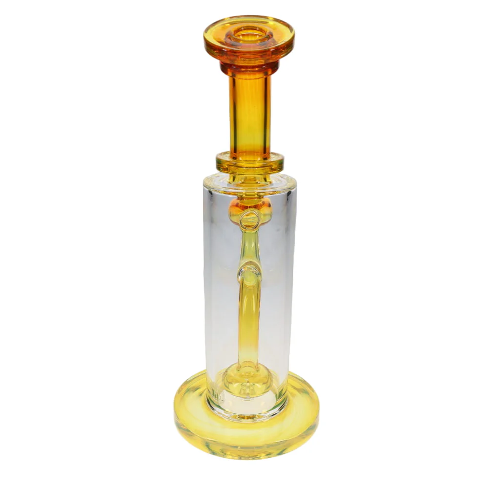 Fat Boy Glass Color Straight Rig - NS Yellow - Image 4