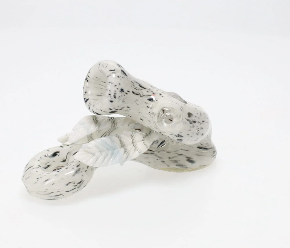 Four Winds Glass White Nesting Owl Sherlock - Image 2