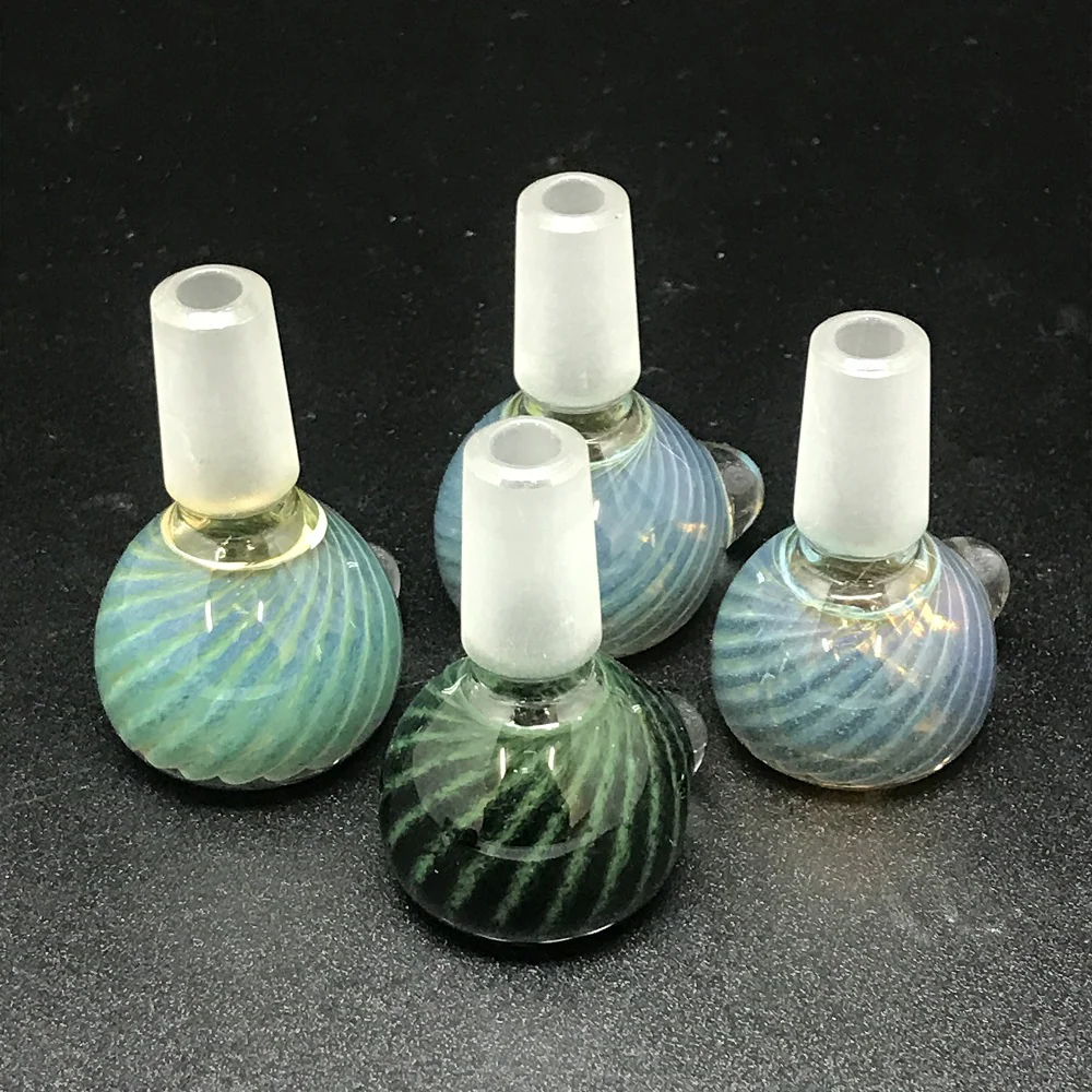 14mm Frit Pinstripe Push Bowl Slide