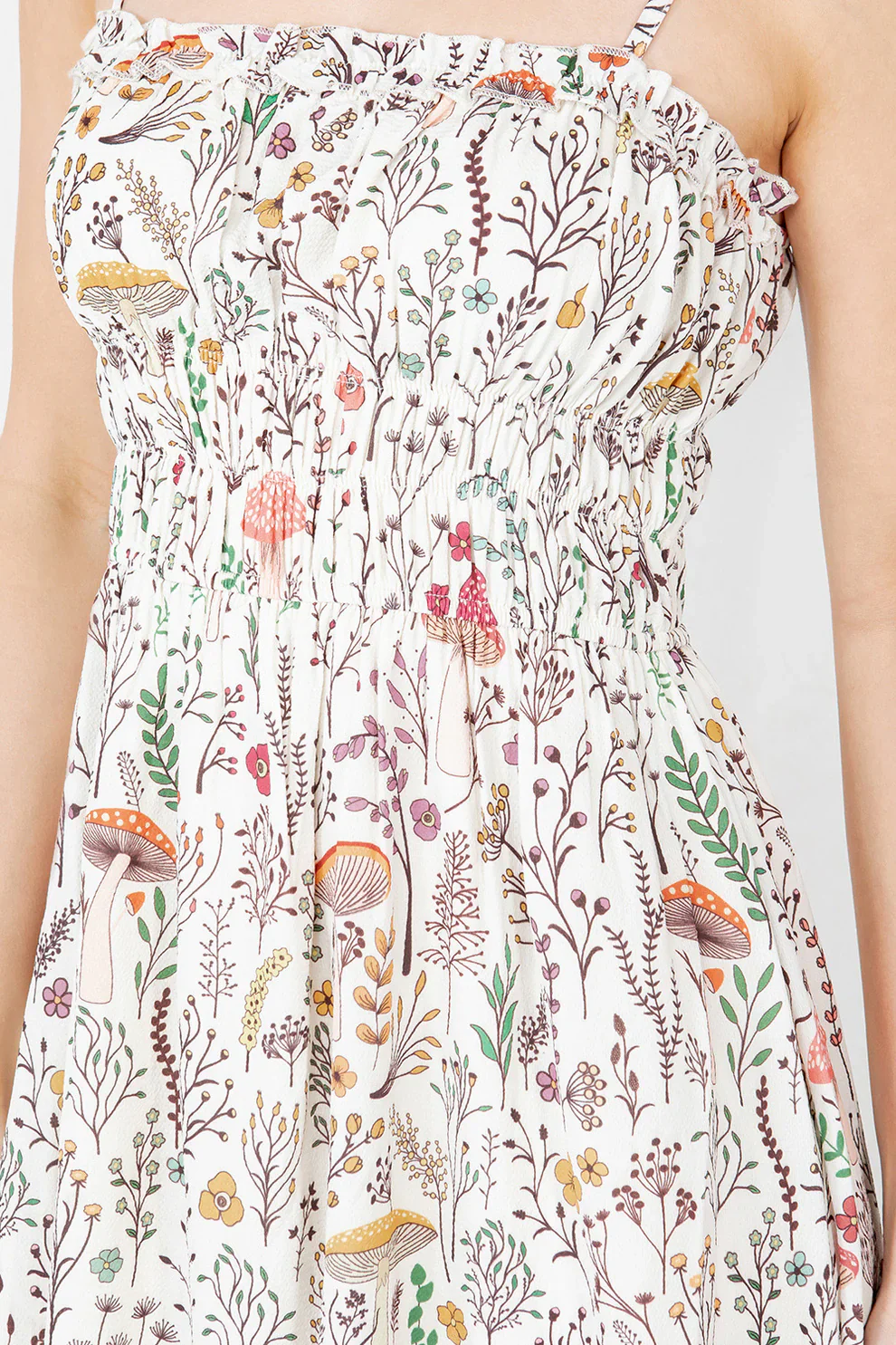Fungi Garden Print Cami Dress - Image 2
