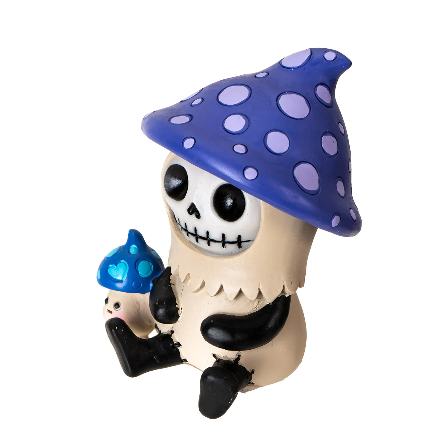 Furrybones® Purple Mushroom Kinoko - 2.75 inch - Image 2