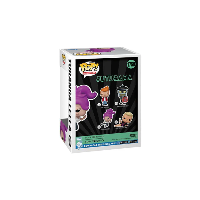 Futurama Turanga Leela Funko Pop! Vinyl Figure #1758 - Image 3