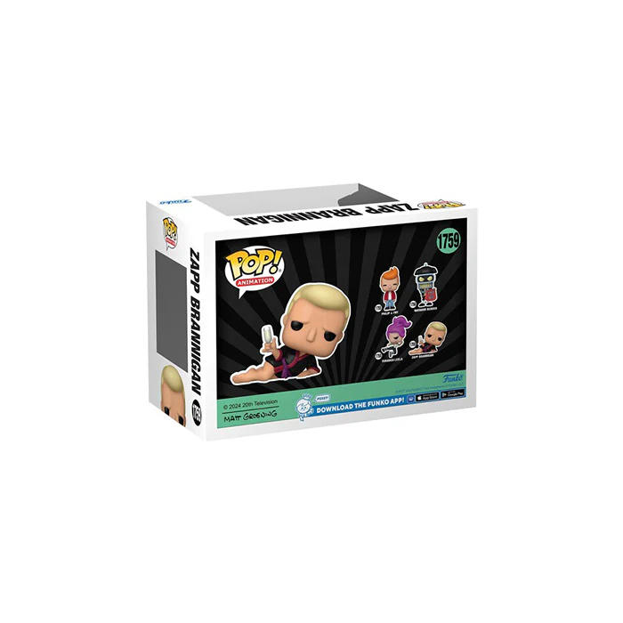 Futurama Zapp Brannigan Funko Pop! Vinyl Figure #1759 - Image 3