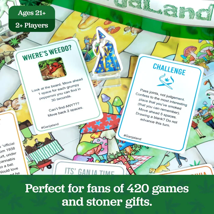 Ganjaland - Epic Weed Adventure Board Game For Adults - Image 2