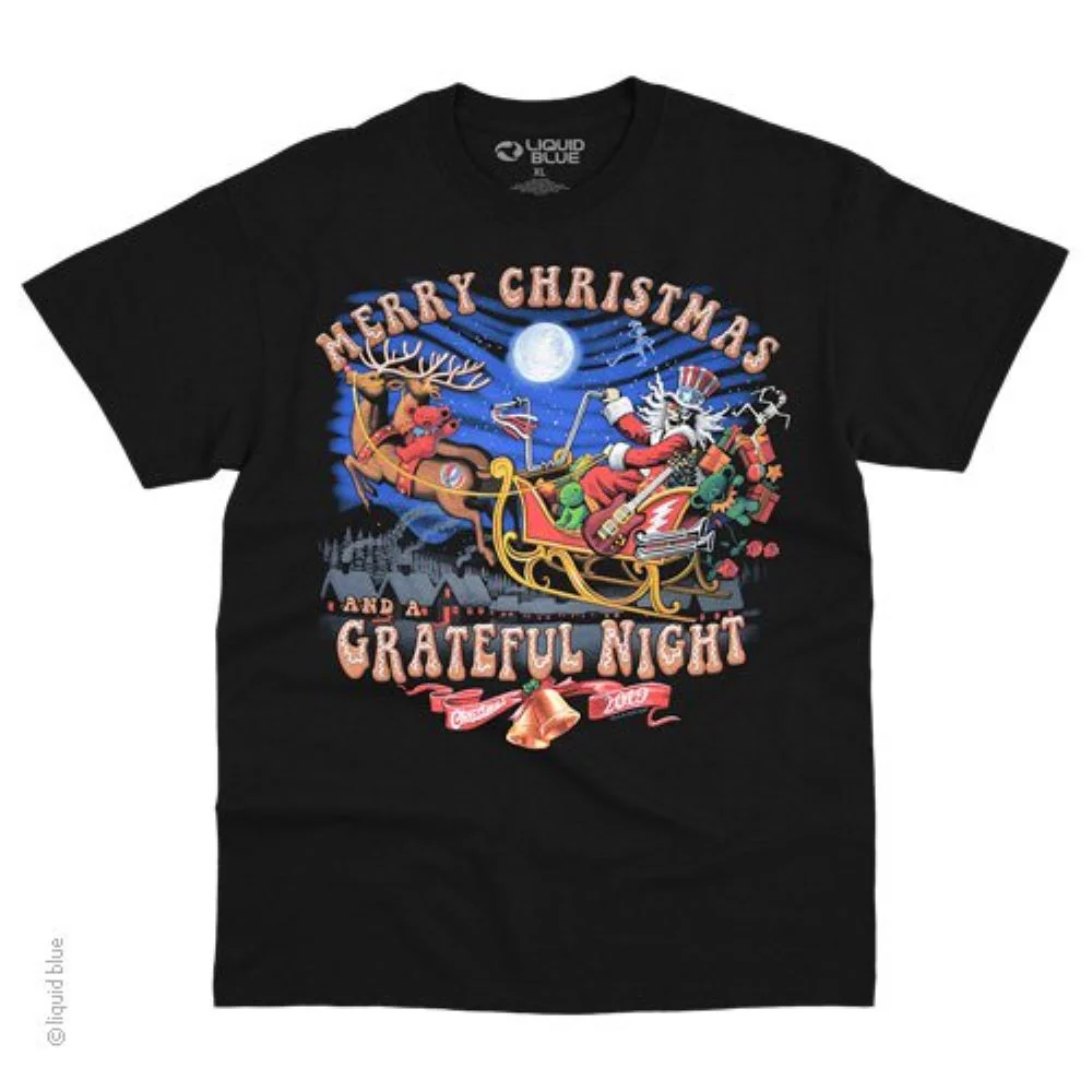 Grateful Dead Steal Your Sleigh T-Shirt SALE