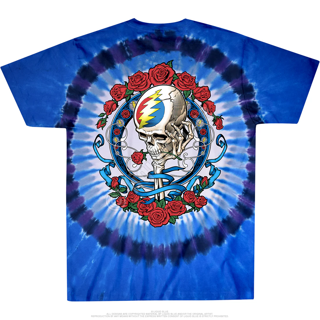 Grateful Dead Vintage Bertha Tie Dye T-Shirt - Image 2