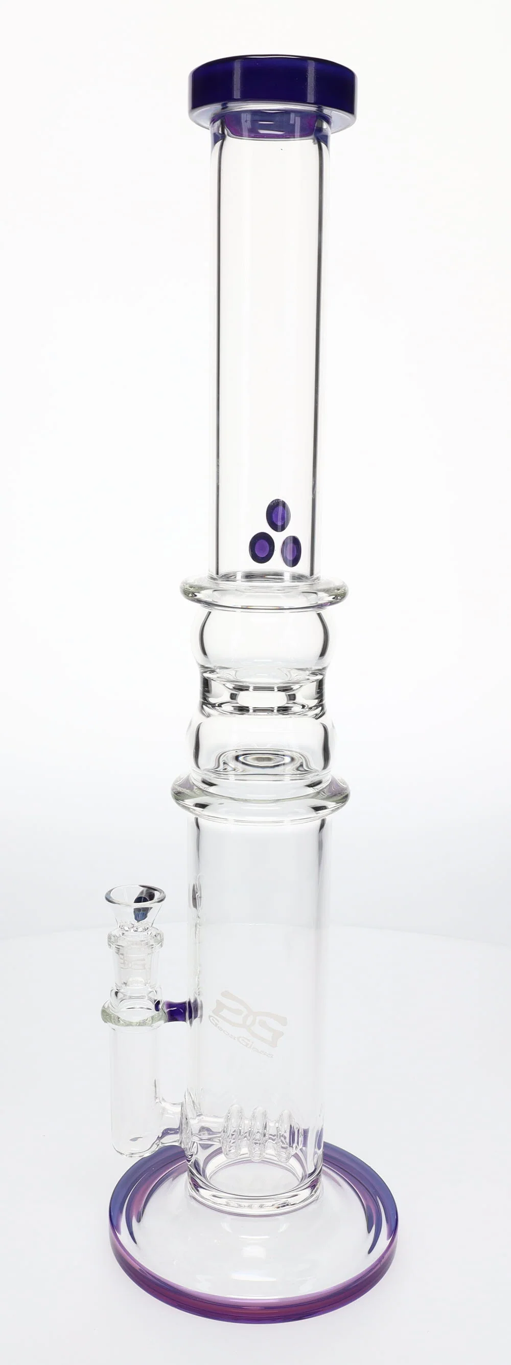 Geo's Glass Mega Shredder Color Straight Tube SALE