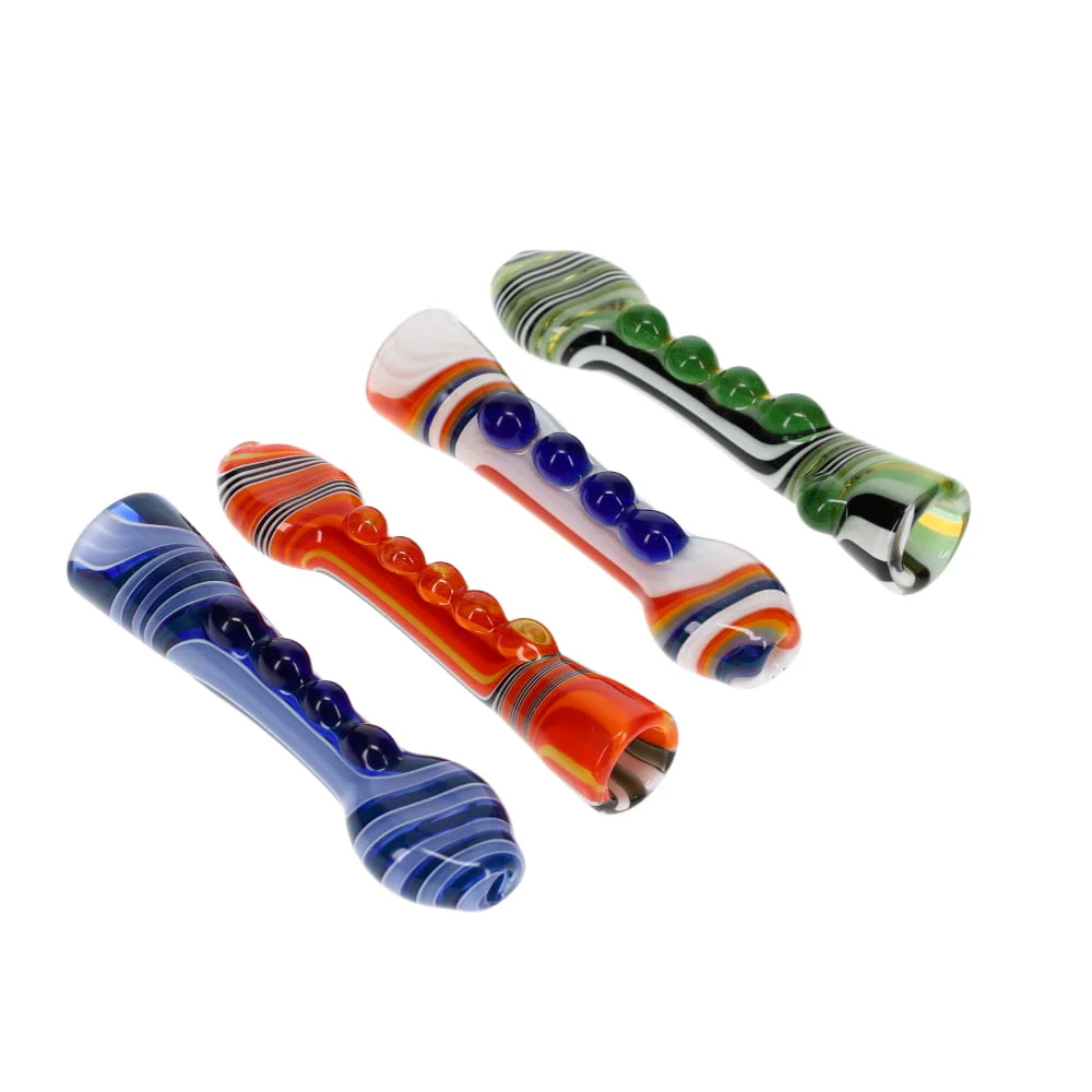 Gladstone Glass Chunky Linework Chillum - Image 3