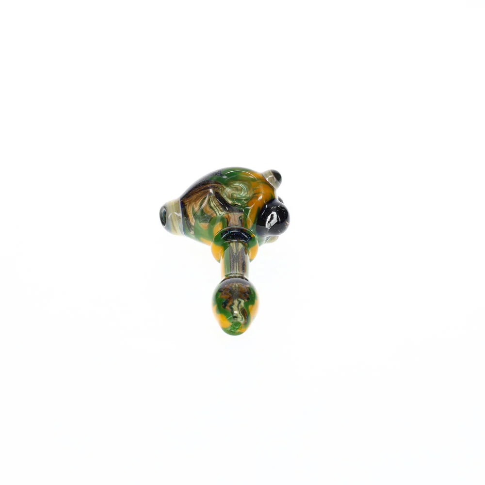 Gladstone Glass Dichro & Linework Wig Wag Spoon - Image 2