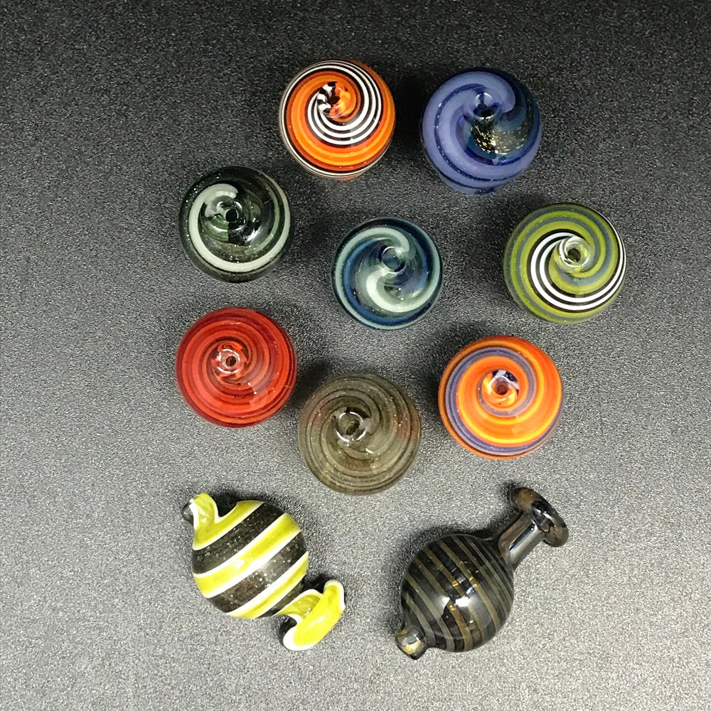 Gladstone Glass Handspun Bubble Cap - Small - Image 4