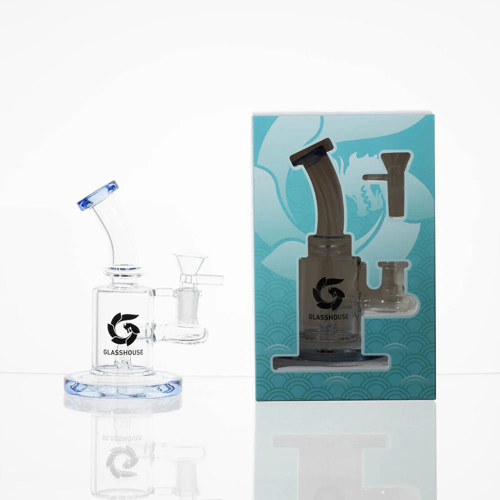 Glass House Color Rim Can Banger Hanger Rig
