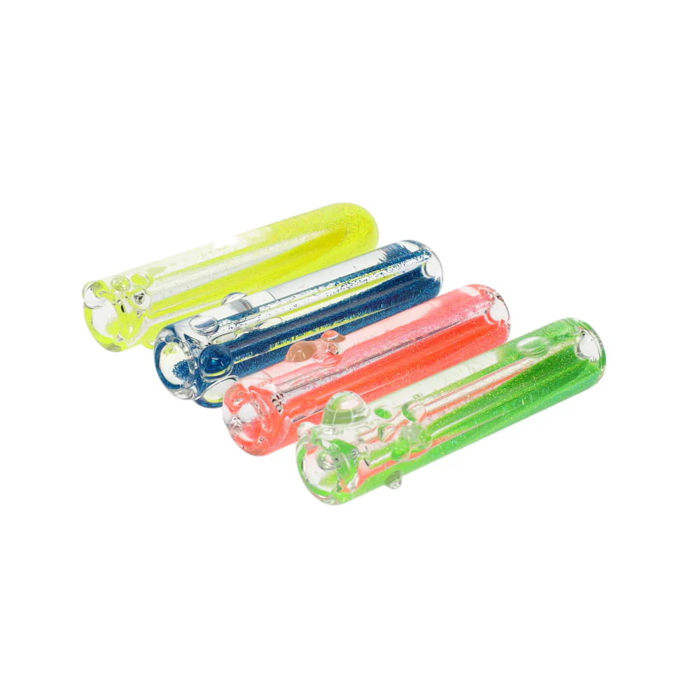 Raymond Bray Glass Glitter Chillum - Image 2