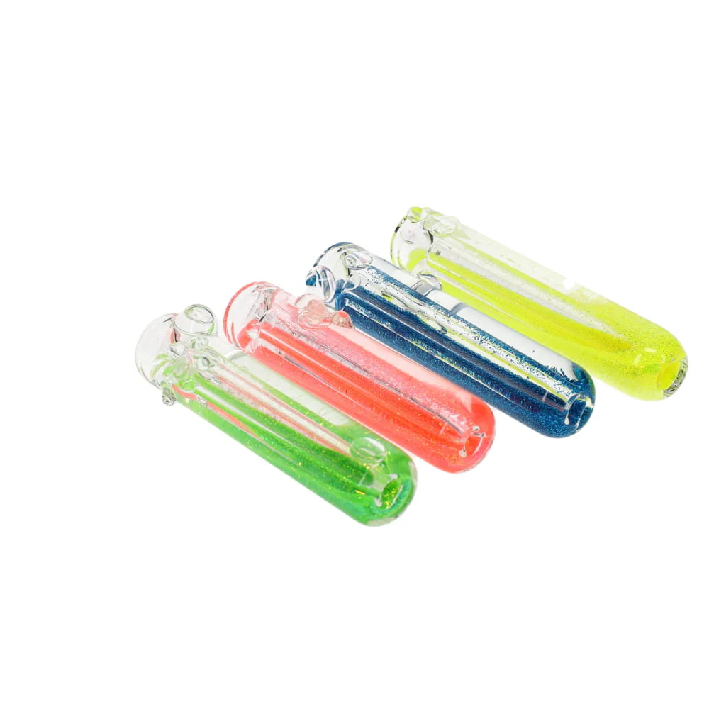 Raymond Bray Glass Glitter Chillum - Image 3
