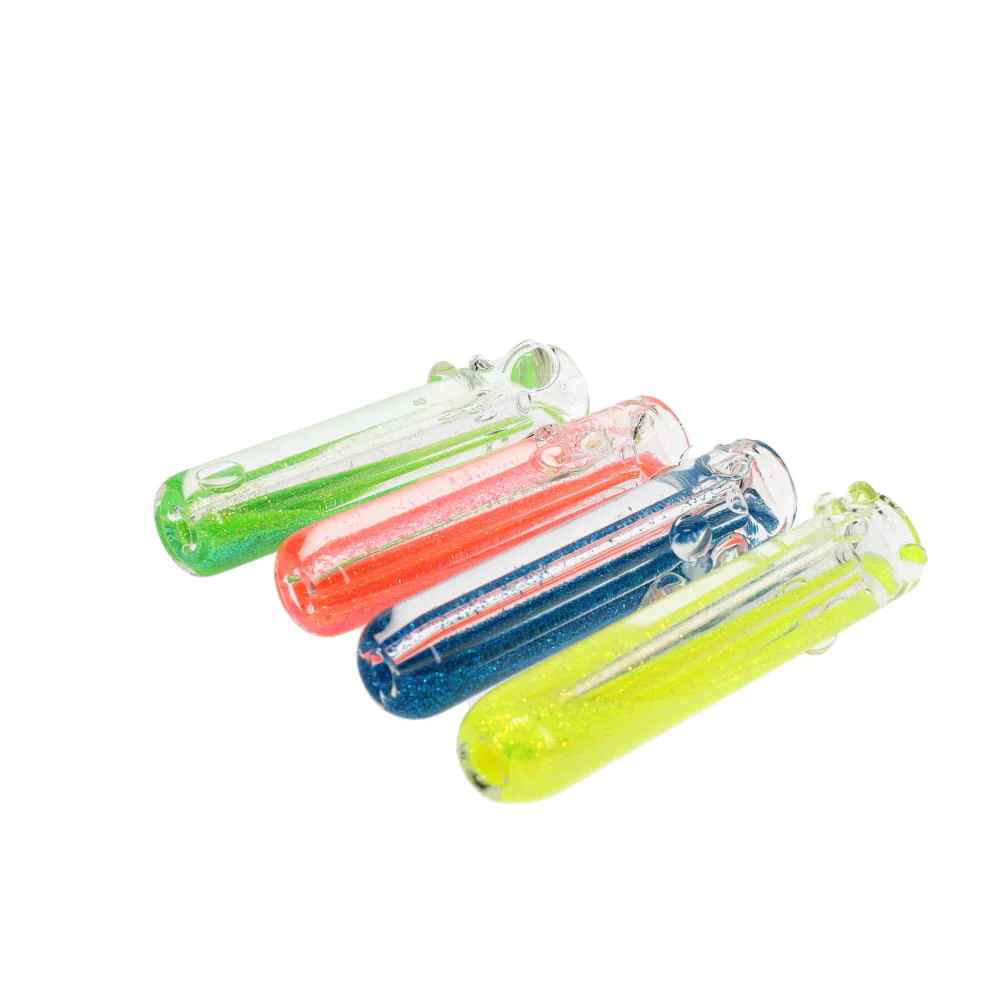Raymond Bray Glass Glitter Chillum - Image 4