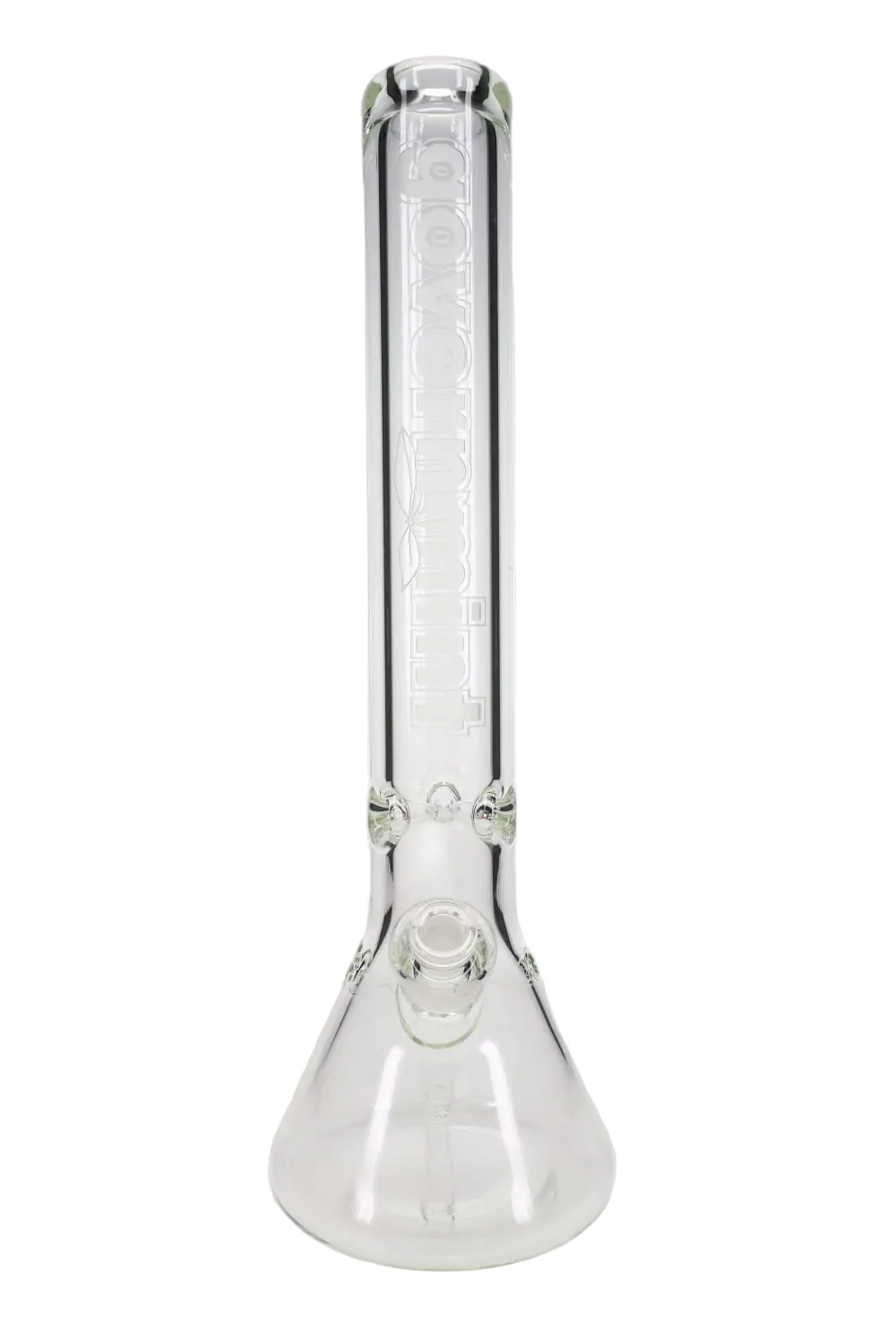 Governmint Glass 18" Clear 60 x 9mm Thick Beaker Water Pipe
