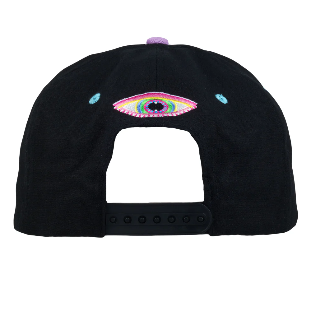 Grassroots California Frank Brothers Magically Delicious Black Snapback Hat - Image 4