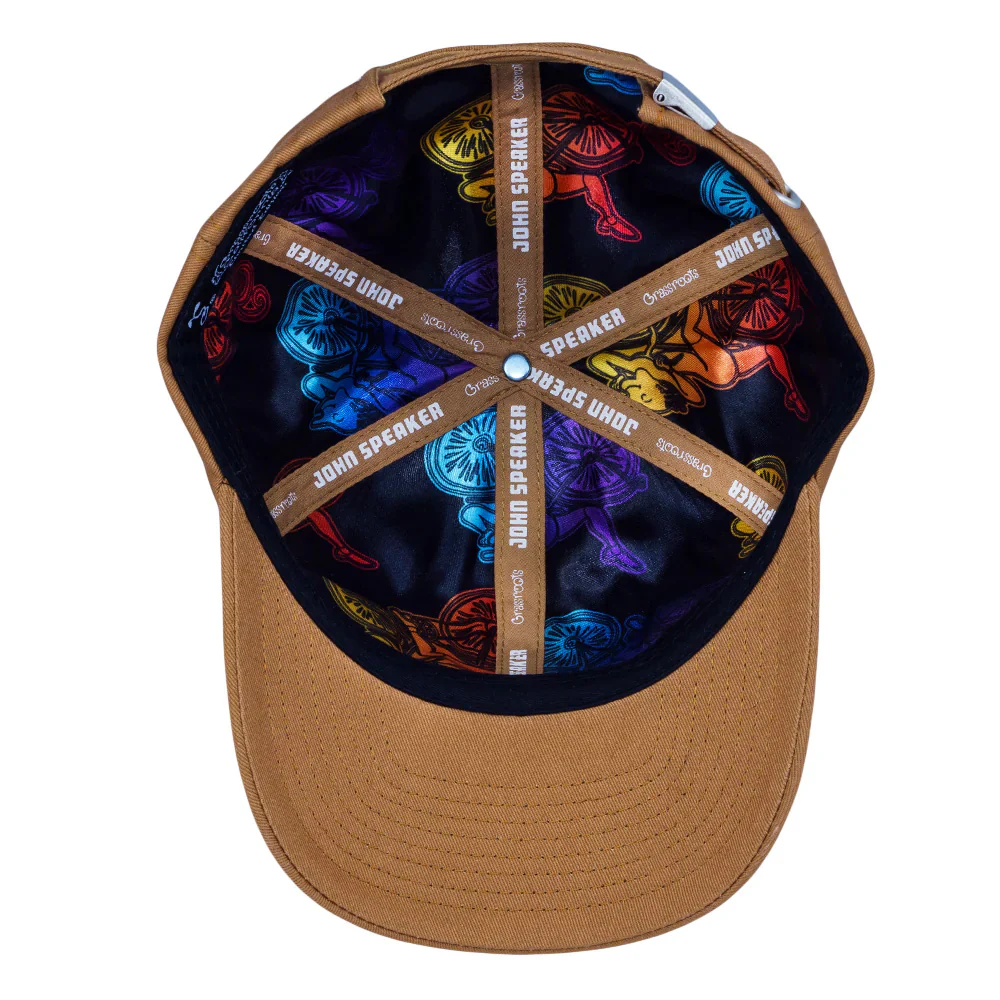 Grassroots California John Speaker Sun Tan Dad Hat - Image 2