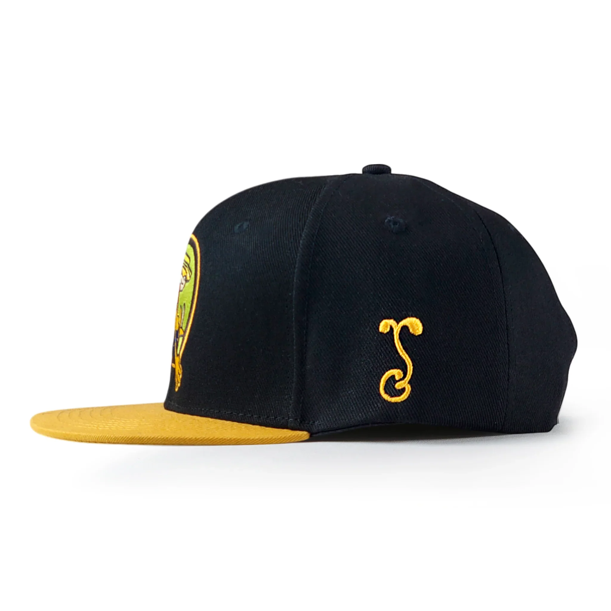 Grassroots California Super Troopers 3 Johnny Chimpo Black Snapback Hat - Image 3