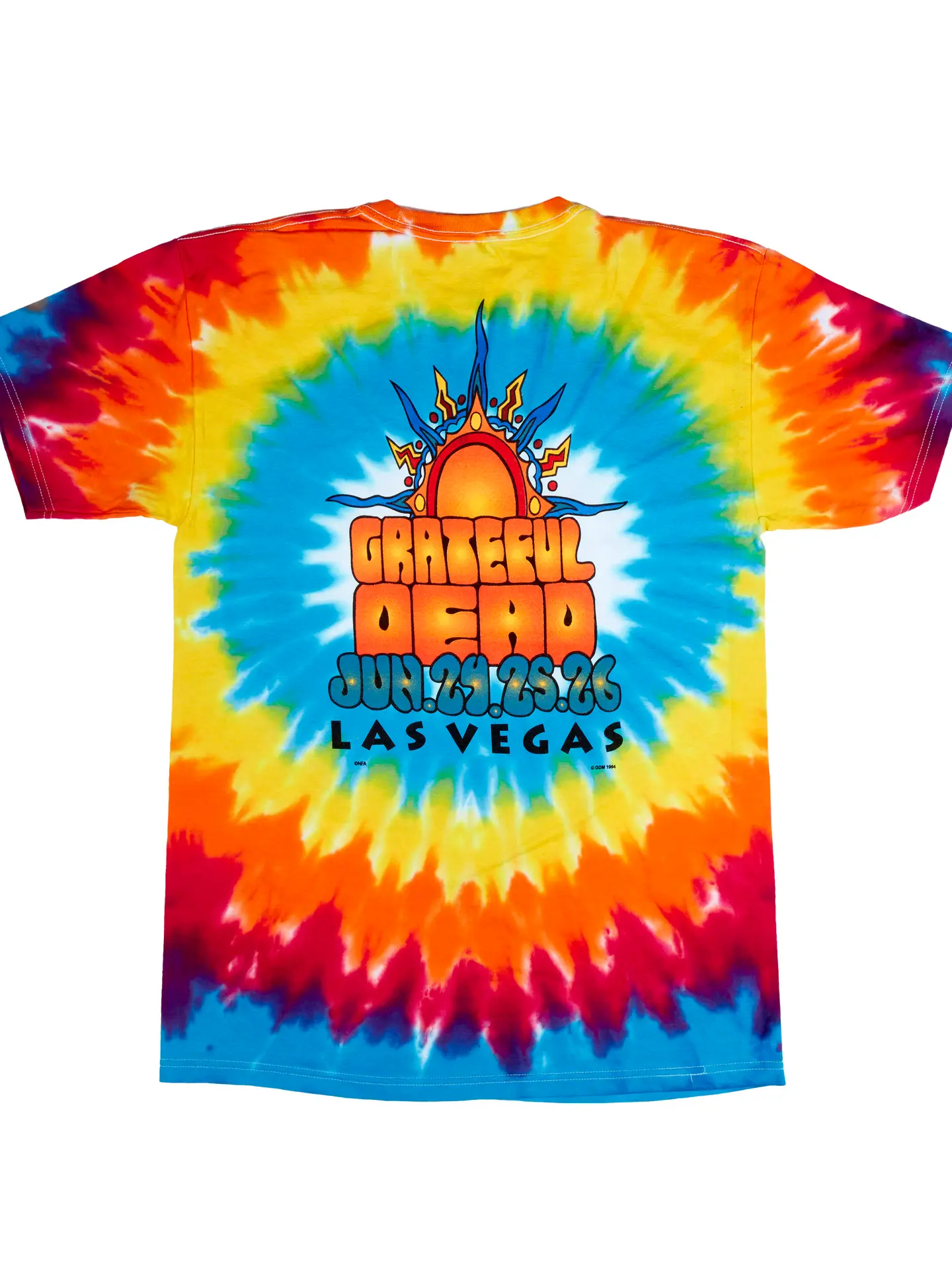 Grateful Dead Slow & Steady Tie Dye T-Shirt - Image 2