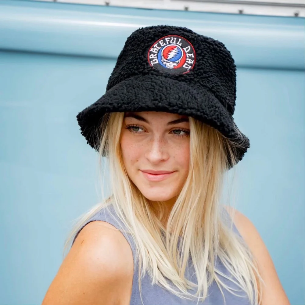 Peter Grimm x Grateful Dead Stealie Bucket in Black