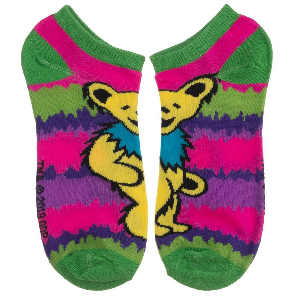 Grateful Dead Tie Dye 5 Pair Ankle Socks - Image 6
