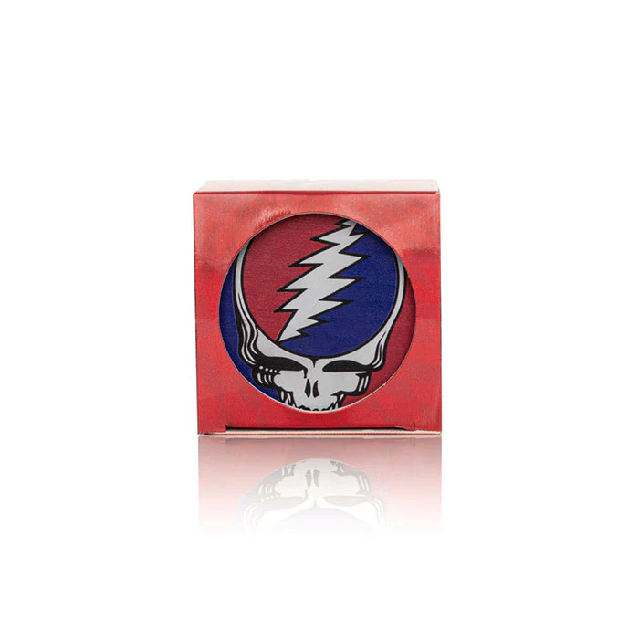 Grateful Dead x Gear Premium 63mm 4 Piece Grinder - Steal Your Face - Image 4