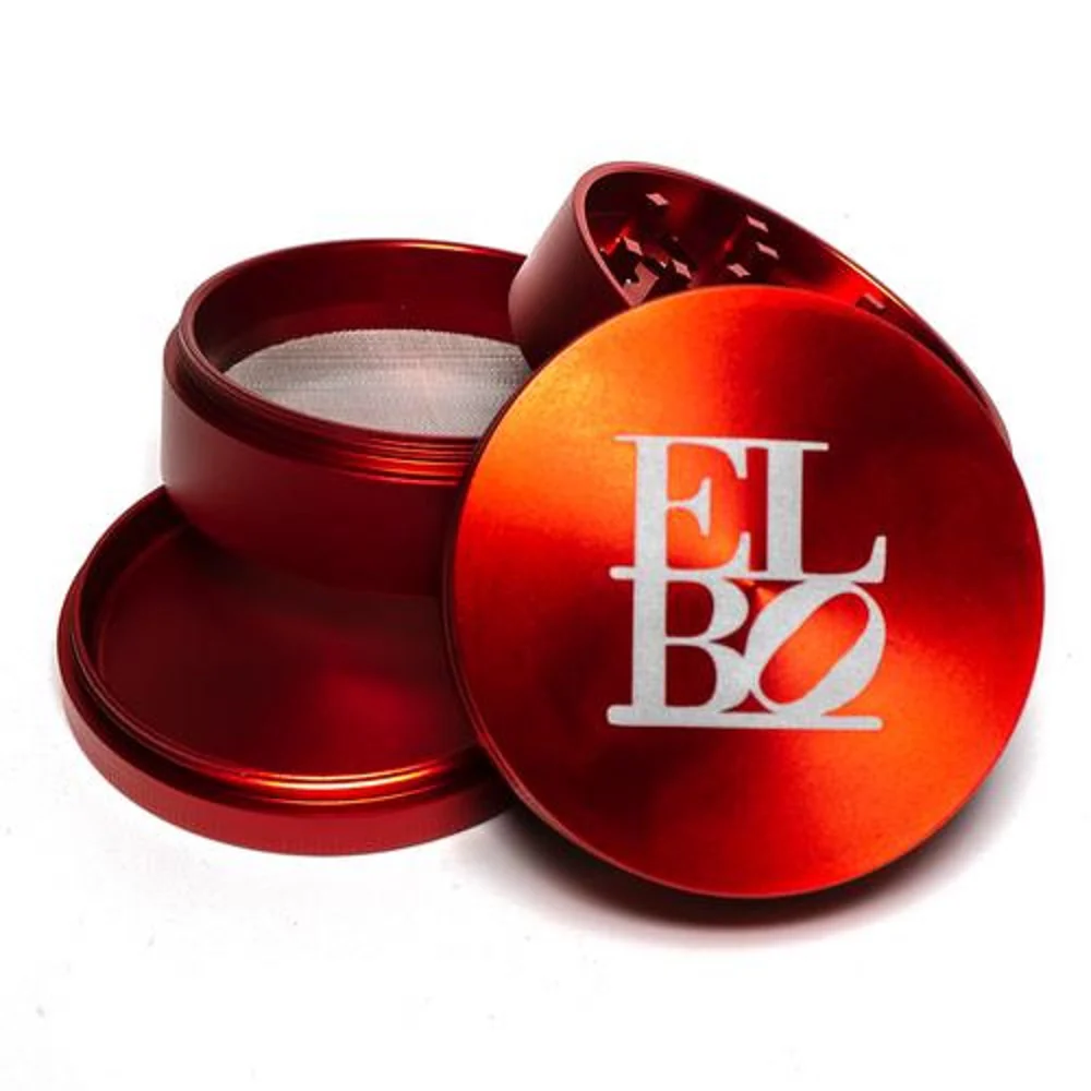 Elbo Glass Branded Luxury 4 Piece Grinder - 70mm SALE - Image 2