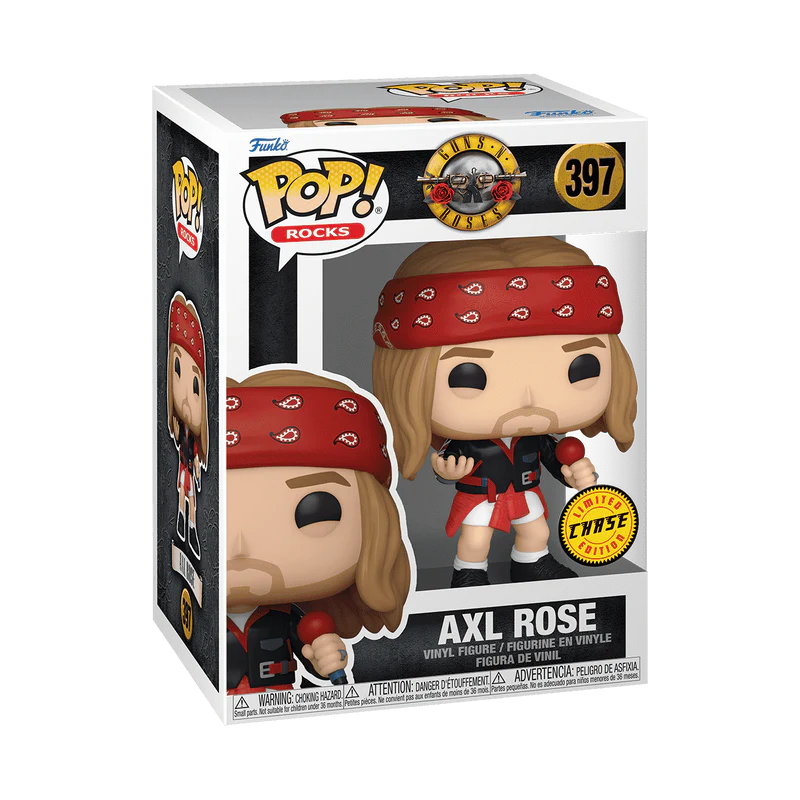 Guns N' Roses Axl Rose (1992) Funko Pop! Vinyl Figure #397 - Image 4