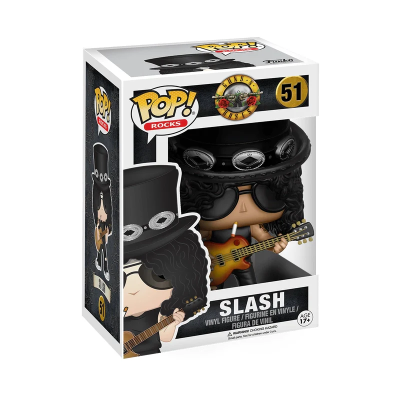 Guns N' Roses Slash Funko Pop! Vinyl Figure #51 - Image 2