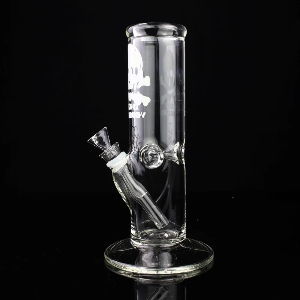 King Volcano 50mm Skull Ice Pinch Straight Tube 8" - 9mm - Image 3