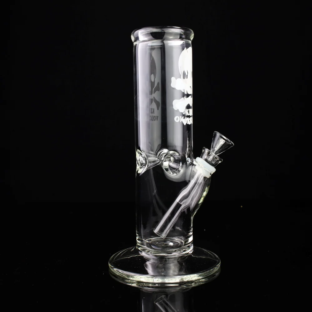 King Volcano 50mm Skull Ice Pinch Straight Tube 8" - 9mm - Image 4