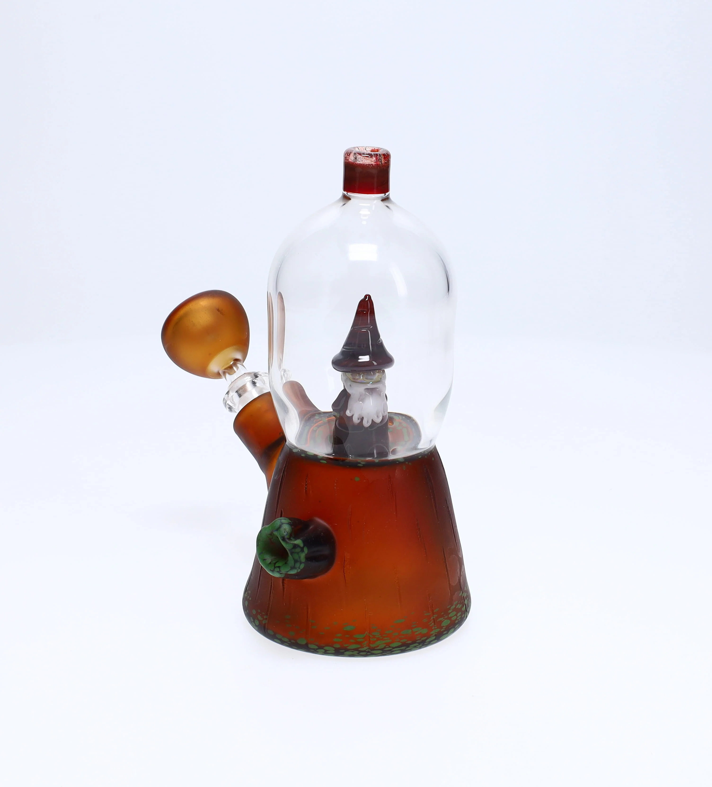 Chad G Glass Red Wizard Dome Mini Tube - Image 2