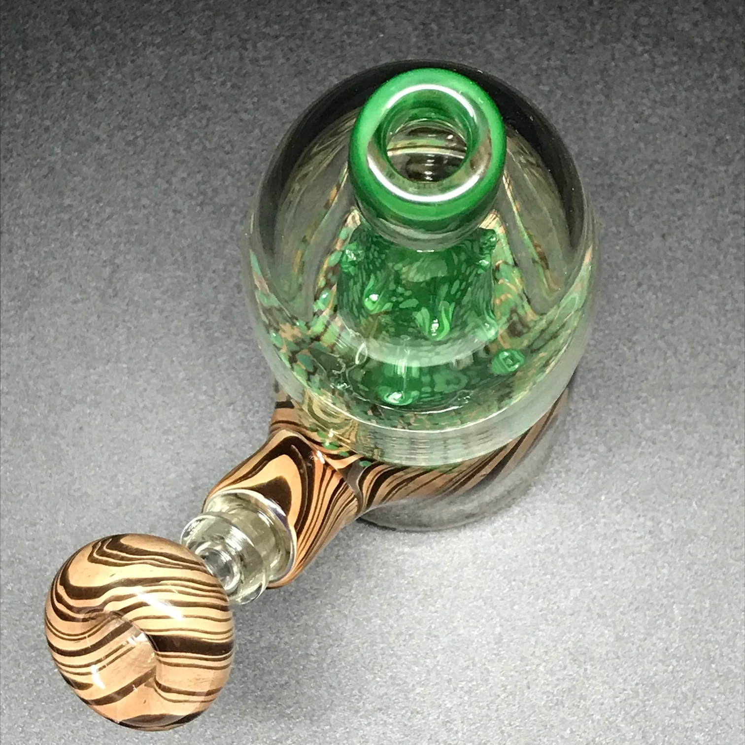 Chad G Glass Wood Grain Tree Dome Mini Tube - Image 3