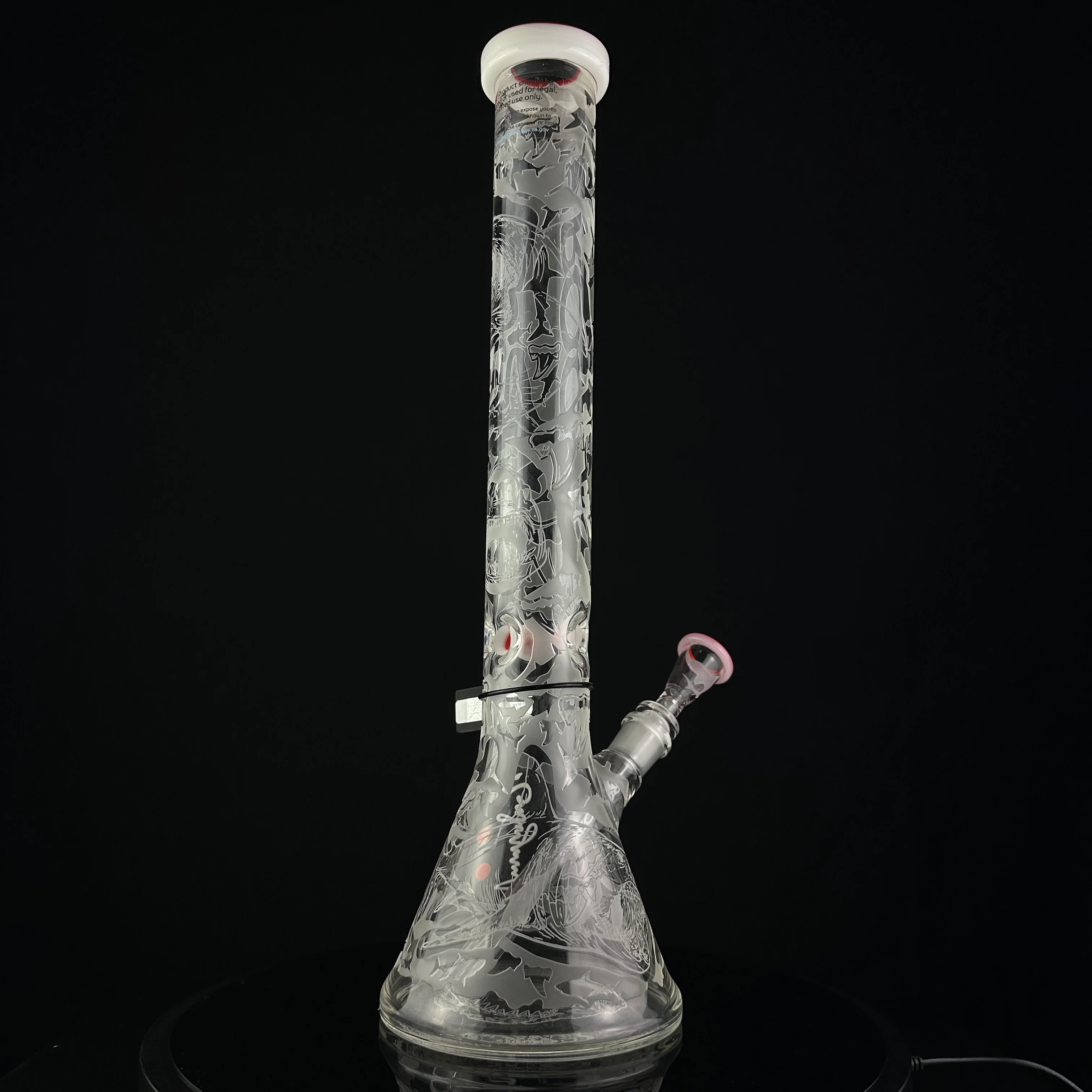 Roor Etched Shark Bite Beaker - Image 3