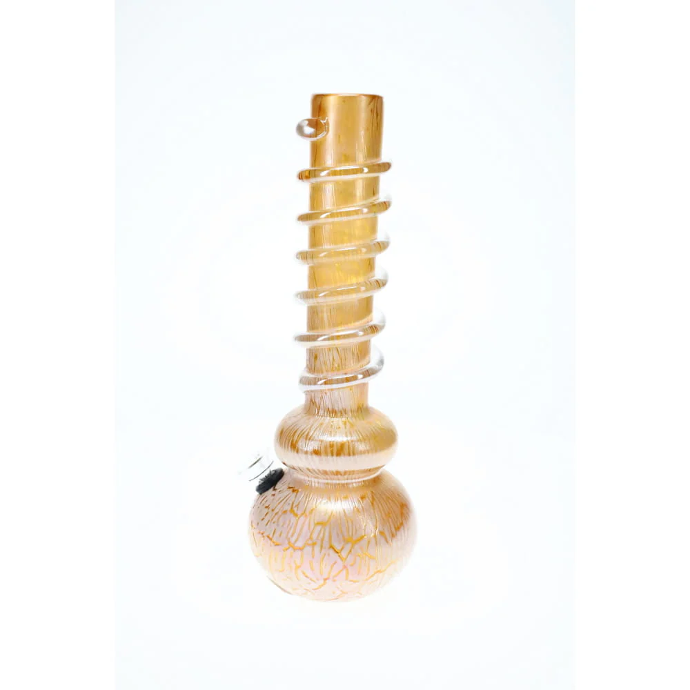 Soft Glass 12" Maria Bubble Wrap Water Pipe - Image 2