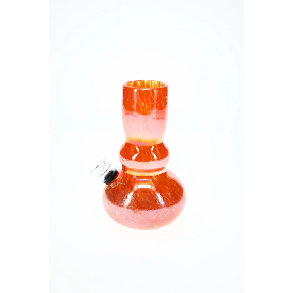 Soft Glass 6" Stubby Chubby Water Pipe - Image 2