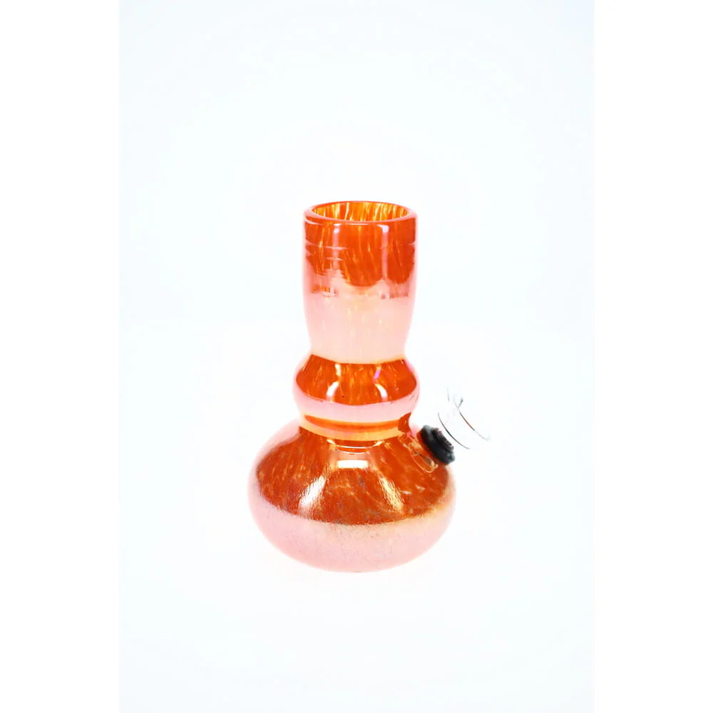Soft Glass 6" Stubby Chubby Water Pipe - Image 4