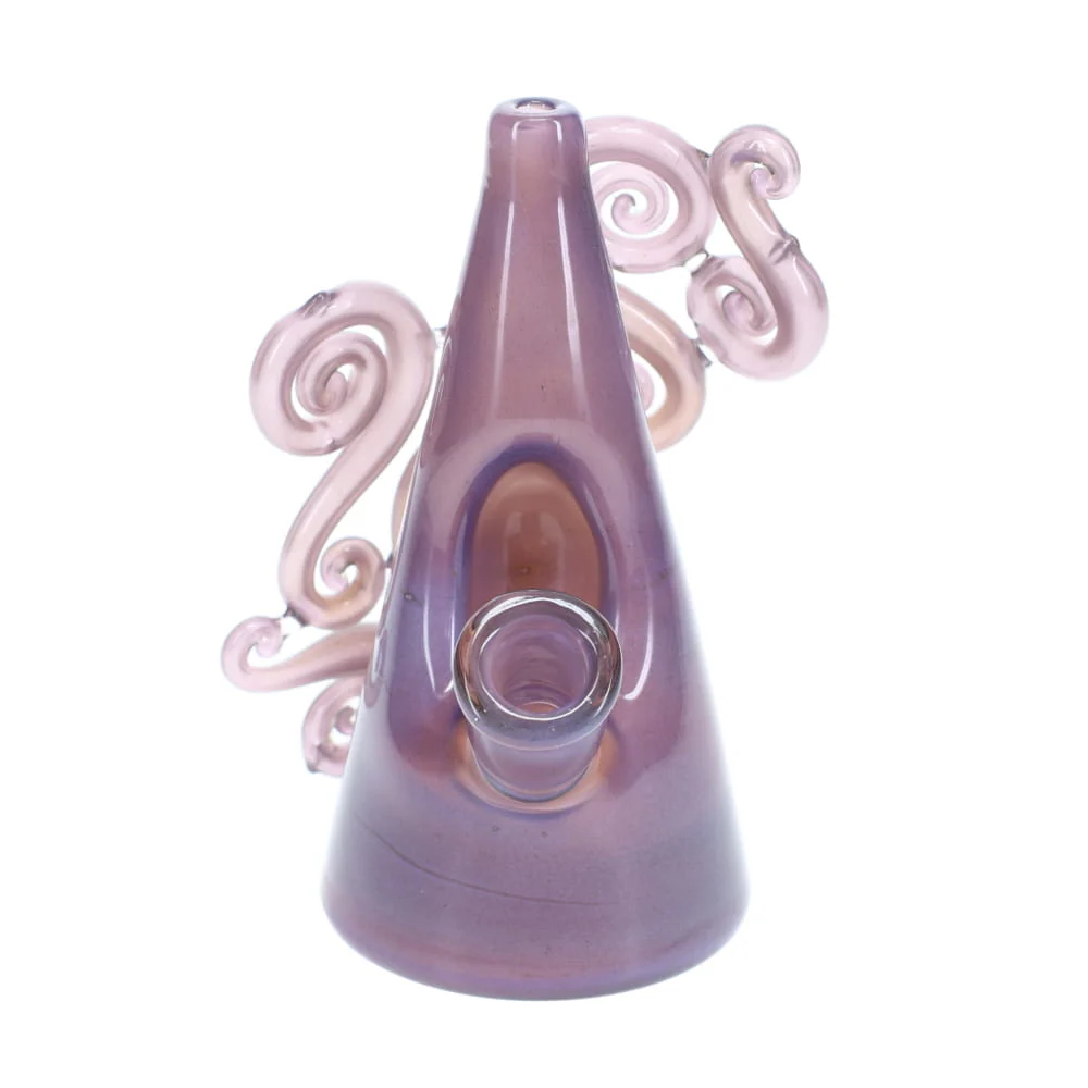 HAHA Glass Purple Satin Cubic Zarconia Cone - Image 4