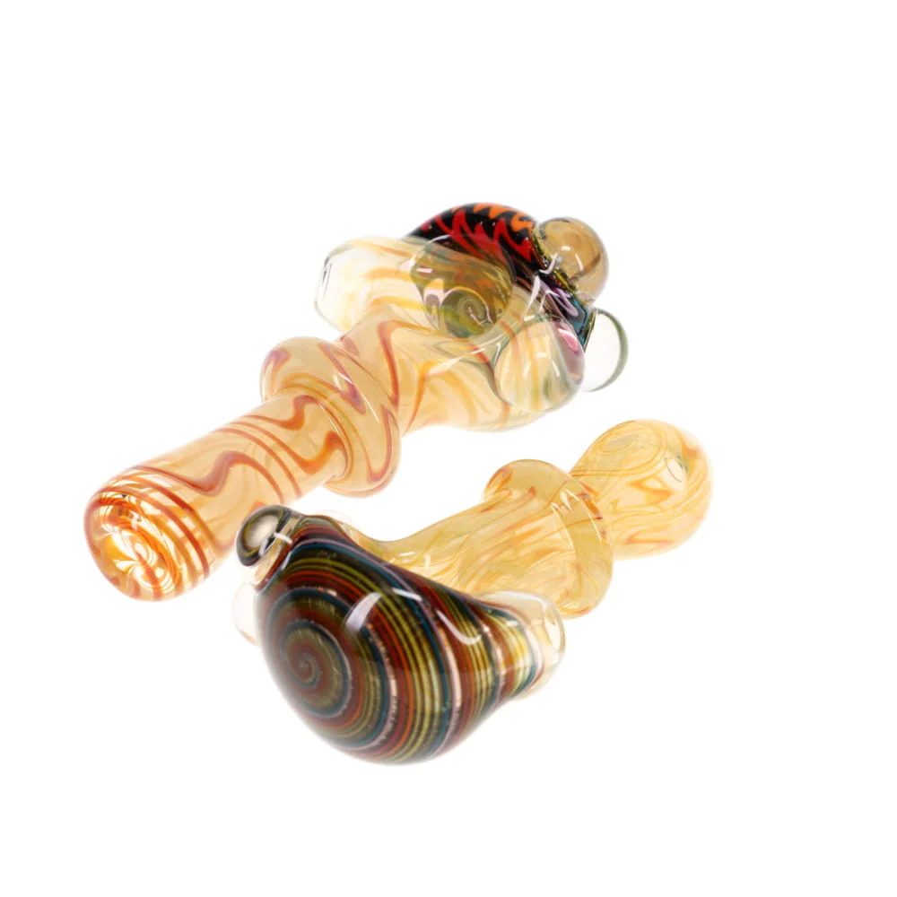 2kind Glass Fume Swirl Linework Cap Spoon SALE - Image 4