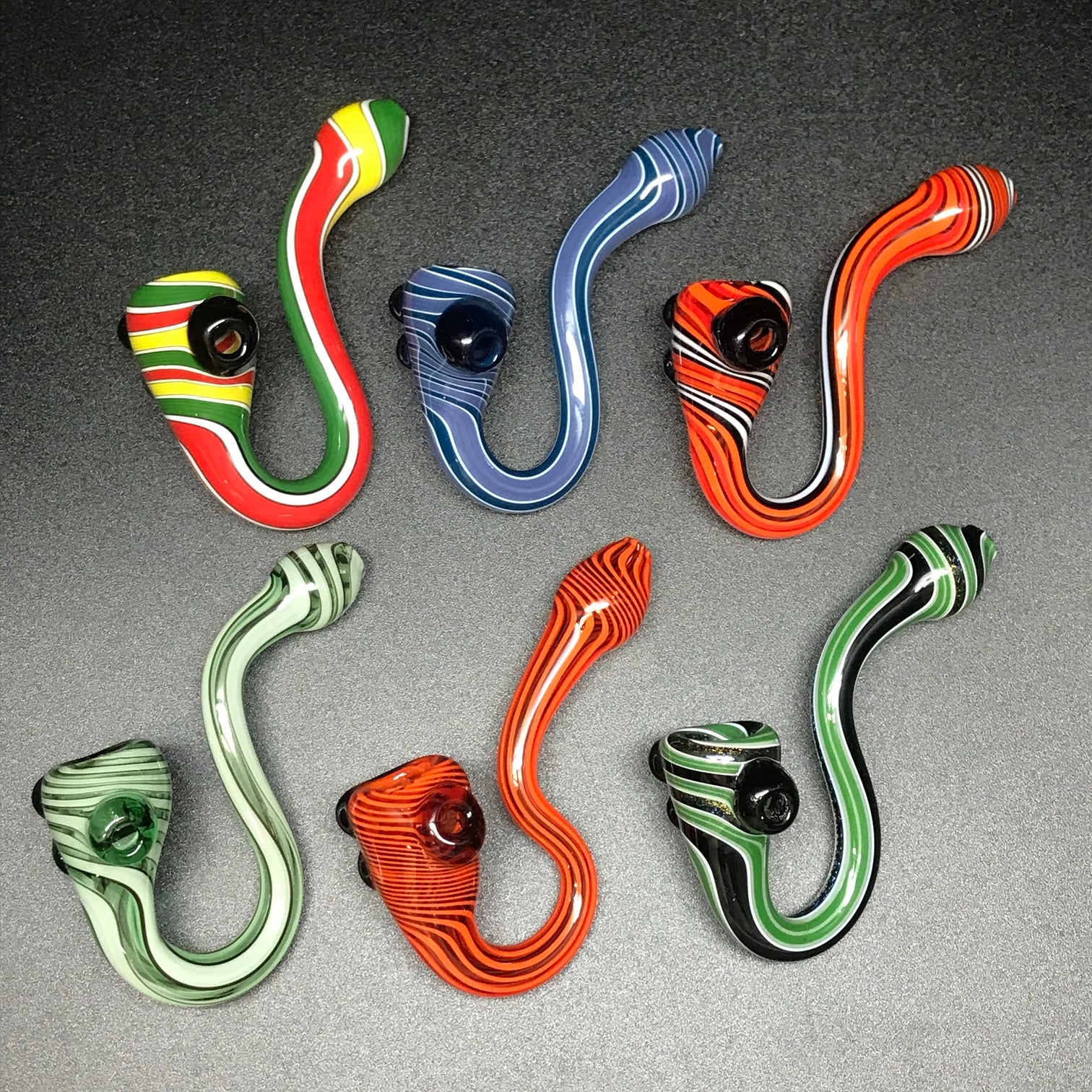 Gladstone Glass Linework Drop Sherlock