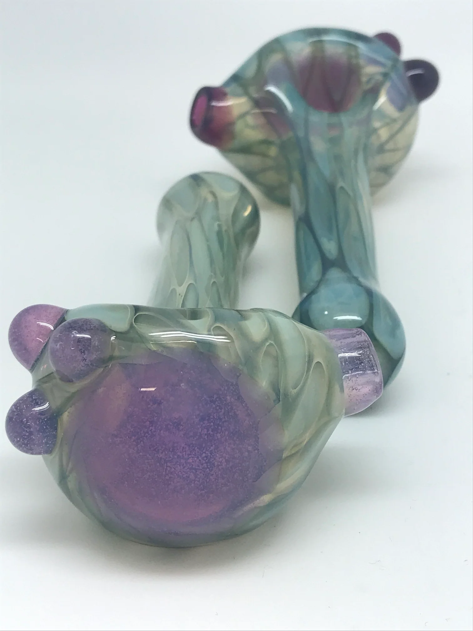 Pat Taylor Glass Honeycomb Color Stretch Color Cap Pipe - Image 3